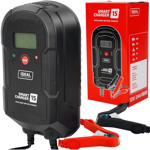 Prostownik IDEAL PRAKTIK CHARGER 15 12V/24V