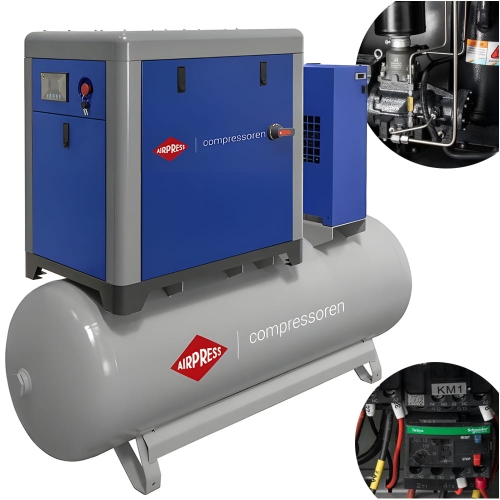 Kompresor śrubowy APS 10 Combi Dry X 10 bar 10 KM 500 l