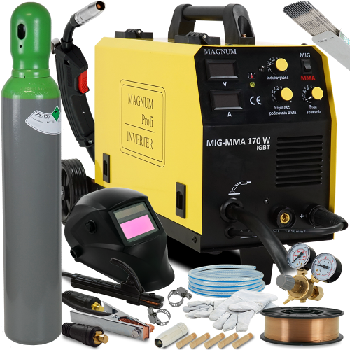 Spawarka MAGNUM 170 W MMA IGBT Zestaw 2