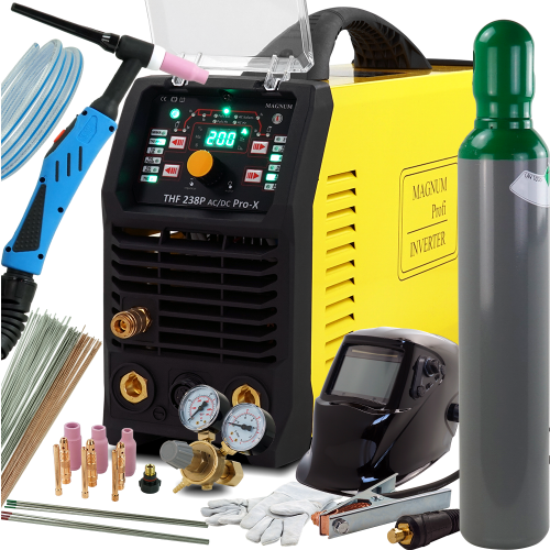 TIG AC DC Magnum THF 238 Pro X zestaw TIG