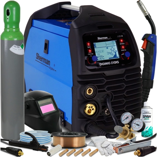 Spawarka migomat SHERMAN DIGIMIG 210 XS Zestaw 2