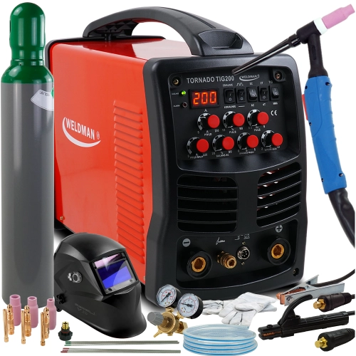 Spawarka TIG Weldman Tornado 200 AC/DC