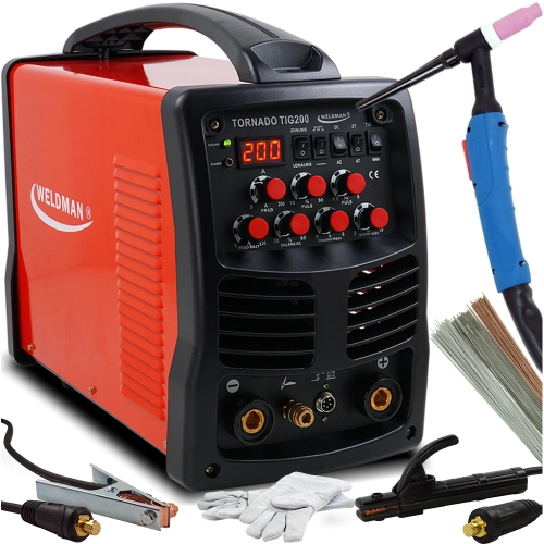 Spawarka TIG Weldman Tornado 200 AC/DC