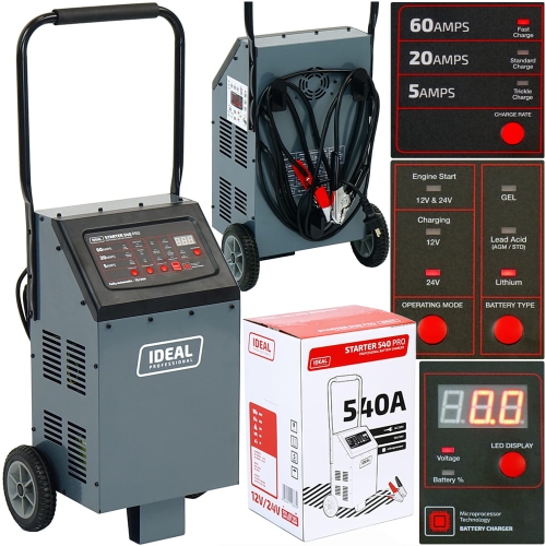 Prostownik rozruch samochodowy IDEAL STARTER 540 PRO