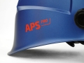 Przyłbica Ideal APS-510G PRO True Color Matowa niebieska logo