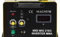 Spawarka Magnum MIDI MIG 210/2 panel