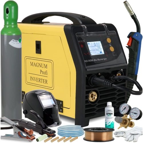 Spawarka migomat Magnum mig 208 Alu synergia