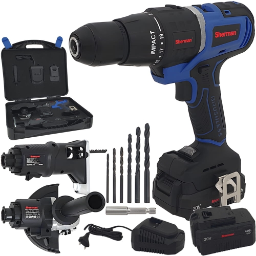 Narzędzie wielofunkcyjne SHERMAN MULTITOOL MT4201 wiertarka - Miniaturka