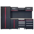 Szafa garażowa zestaw mebli warsztatowych 14 elementów