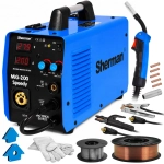 Spawarka migomat Sherman MIG 200 Speedy MMA 2w1 zestaw #3