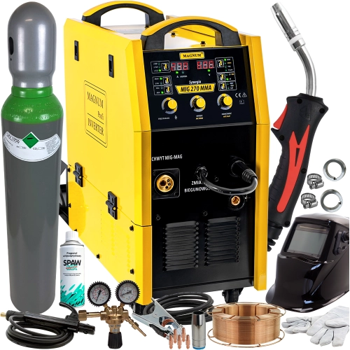 Spawarka migomat Magnum MIG 315 Synergia 4R zestaw 4
