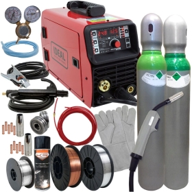 Spawarka Ideal Tecnomig 202 Synergia zestaw MIG/MAG