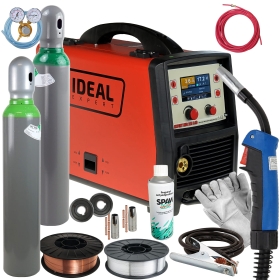 Spawarka migomat IDEAL EXPERT MIG 215 Zestaw 3