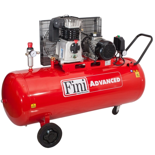 Kompresor Fini MK 103-150-3M zasilany z sieci jednofazowej 230V