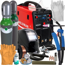 Spawarka migomat Weldman MIGTEC 200 Synergia Zestaw 4