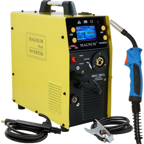 Spawarka migomat Magnum MIG 205L LCD