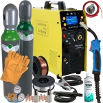 Spawarka migomat Magnum MIG 205L LCD Zestaw 3