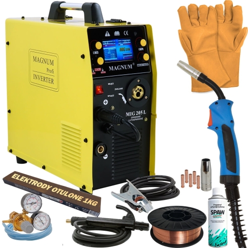 Spawarka migomat Magnum MIG 205L LCD