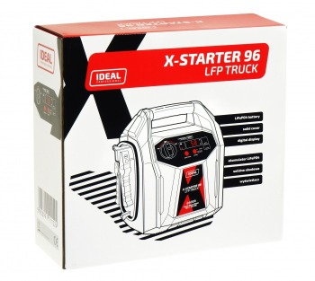 Booster rozruchu Przenośny Akumulator IDEAL X-Starter 96 LFP TRUCK - opakowanie
