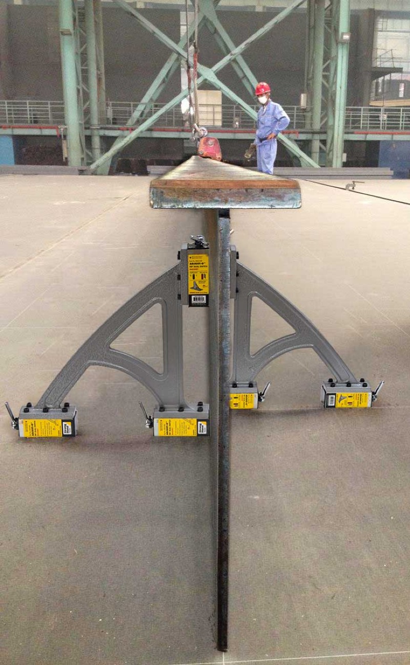 Kątownik magnetyczny Strong Hand MS2-300 z włącznikami 120kg - montaż