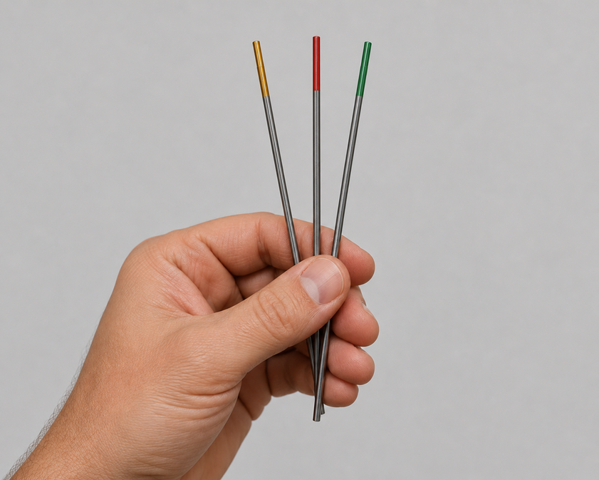 Elektrody wolframowe TIG – rodzaje, kolory i zastosowanie